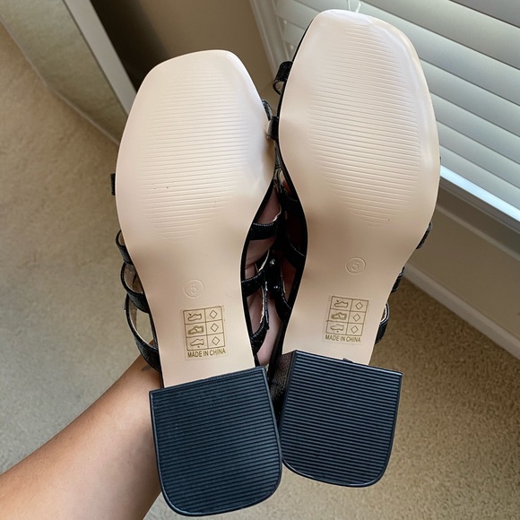 Public Desire Jamie Studded Mule Sandals - Picture 5 of 7